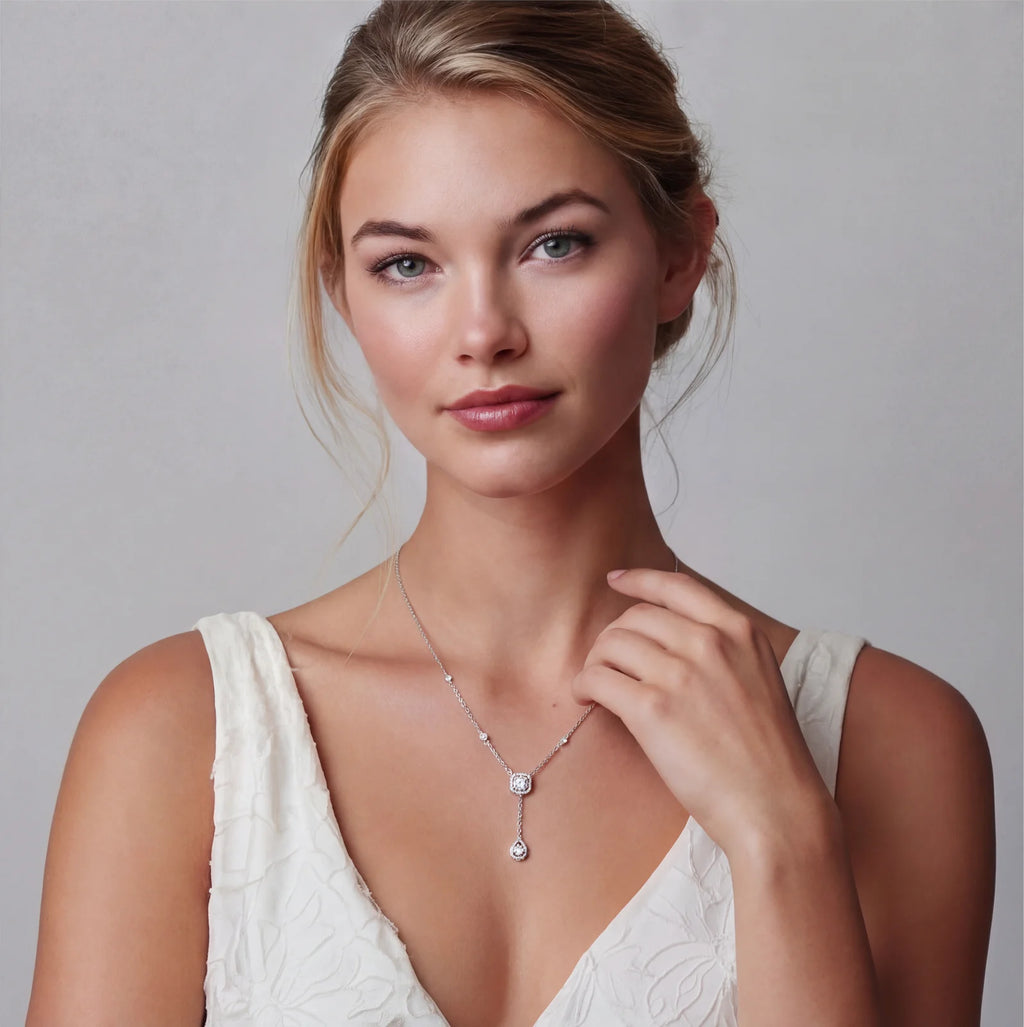 Vesper Moissanite Necklace