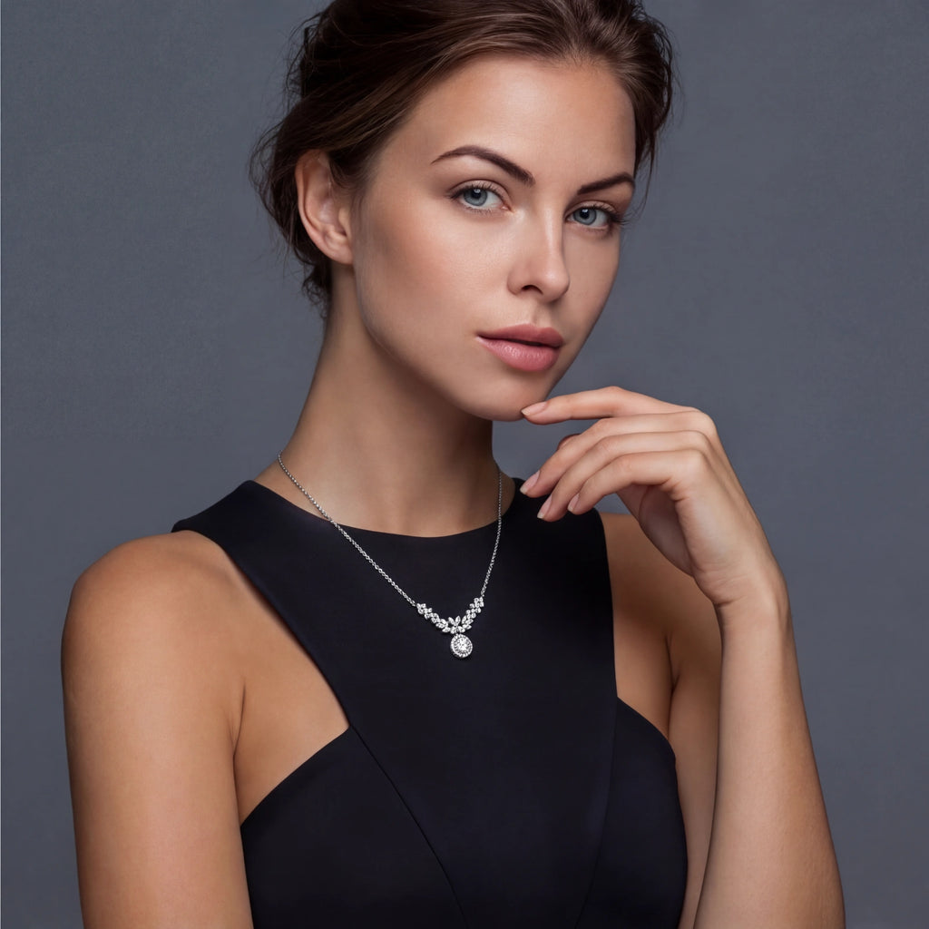 Alba Moissanite Necklace