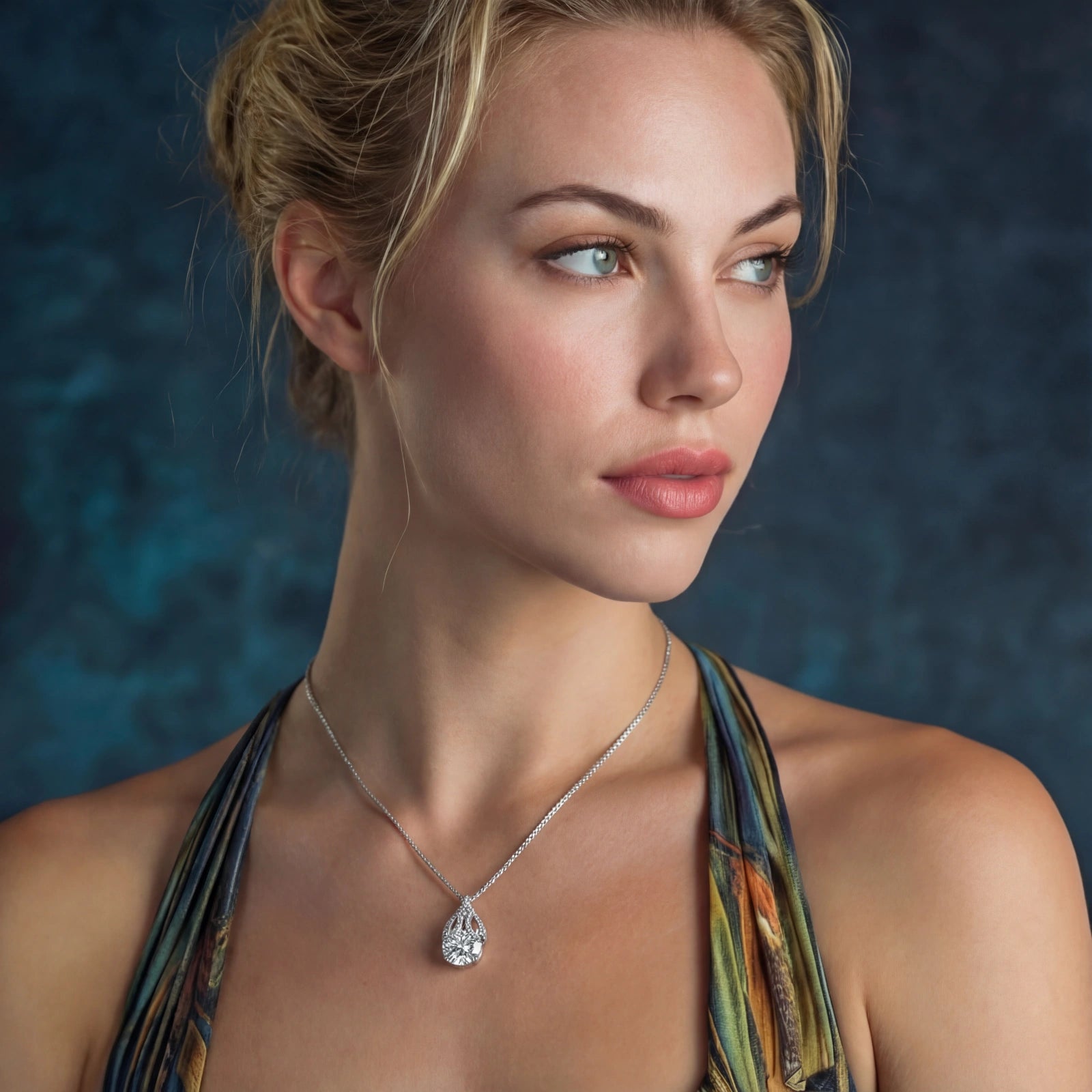 Elara Moissanite Necklace