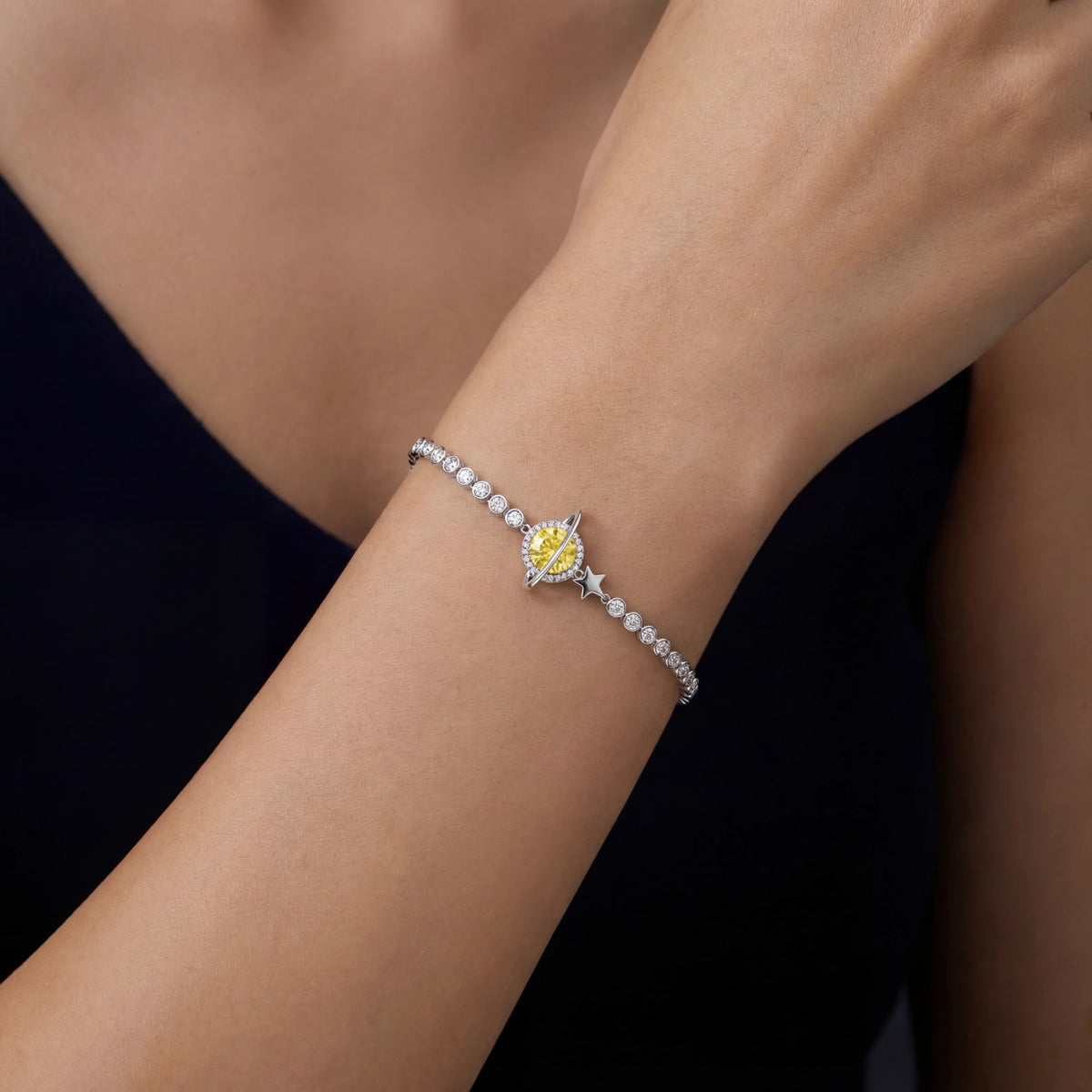 Soleil Moissanite Bracelet