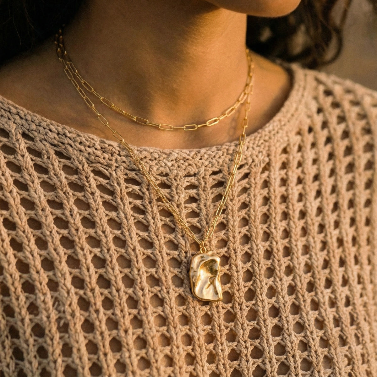 Mira Sculptural Necklace