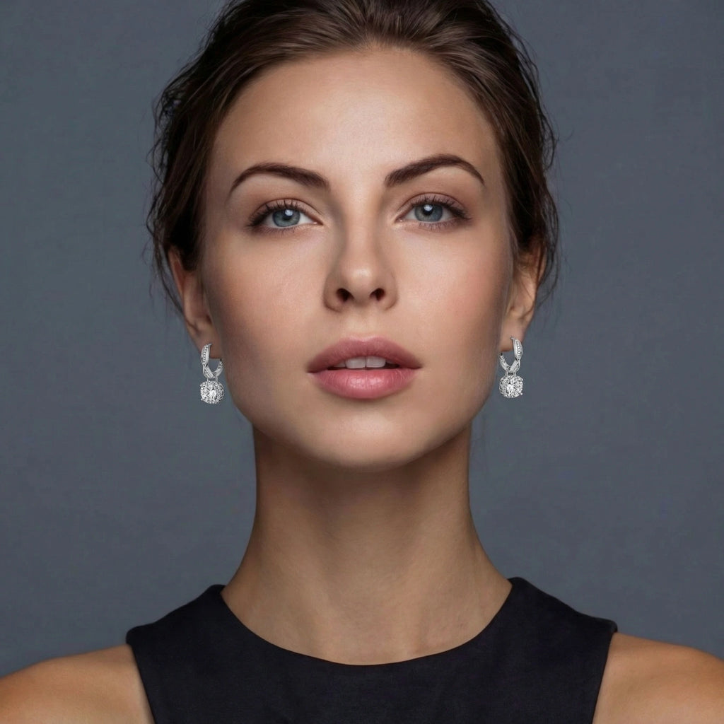 Éternelle Moissanite Hoops