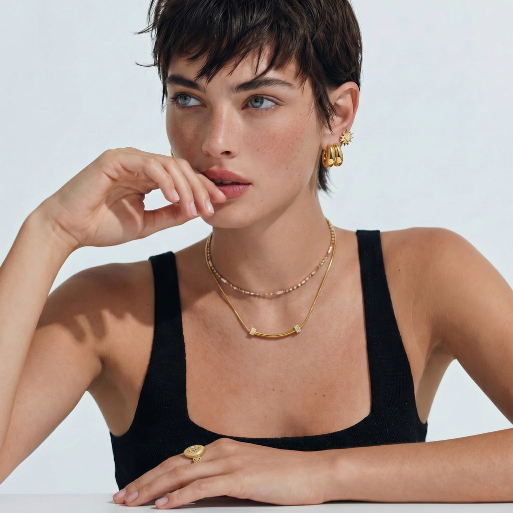 Arcelle Crystal Necklace
