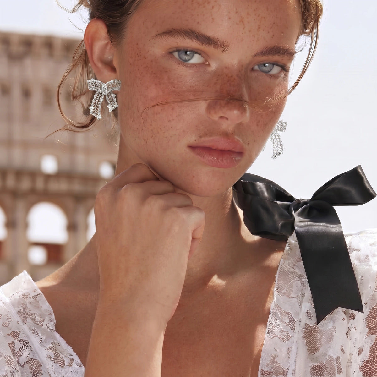 Belle Bow Earrings