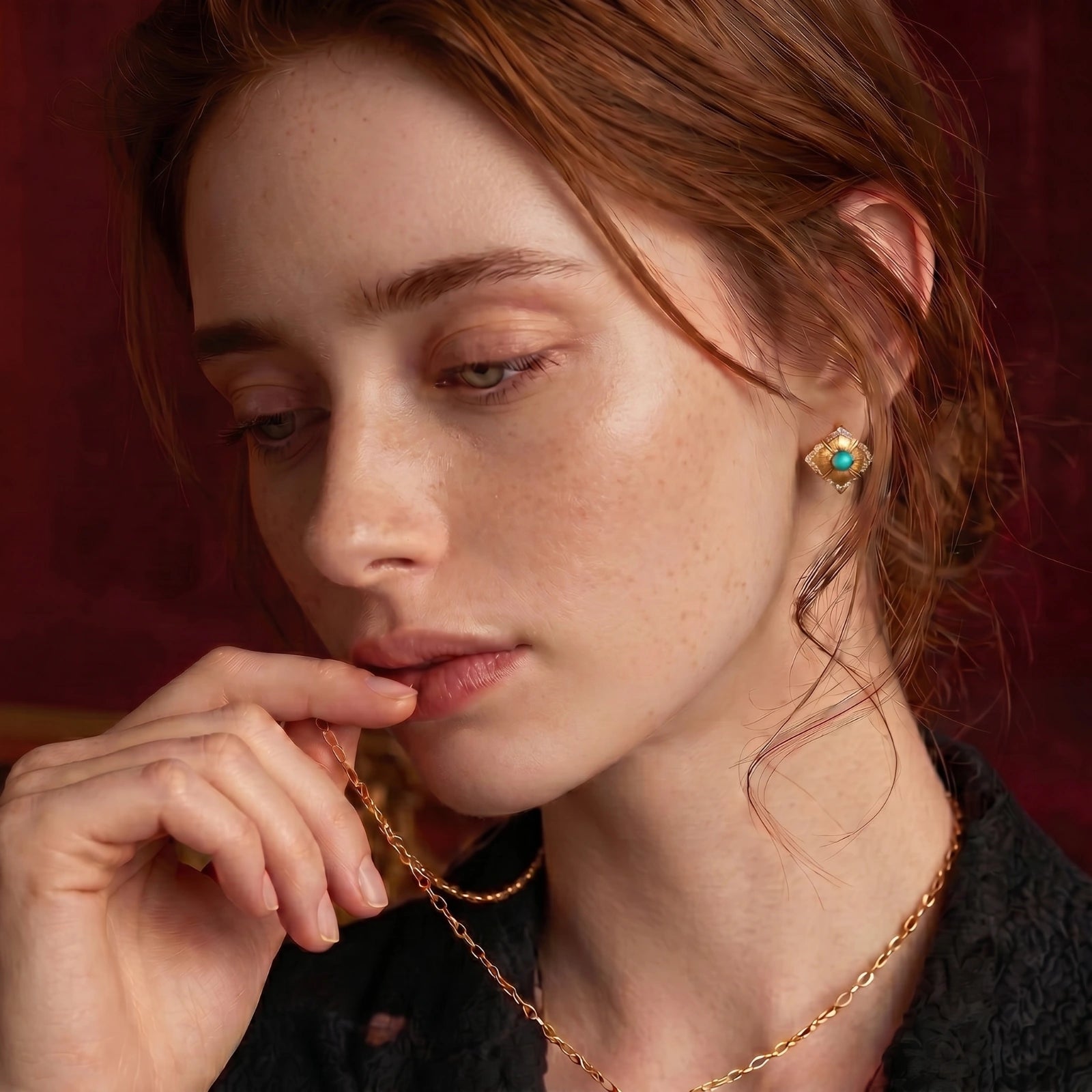 Azura Bloom Hoops