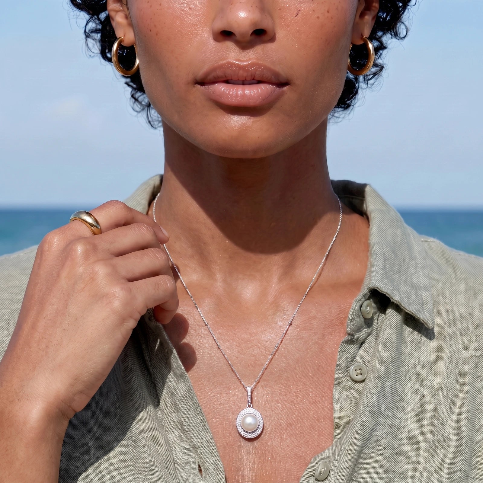 Éclat Pearl Necklace