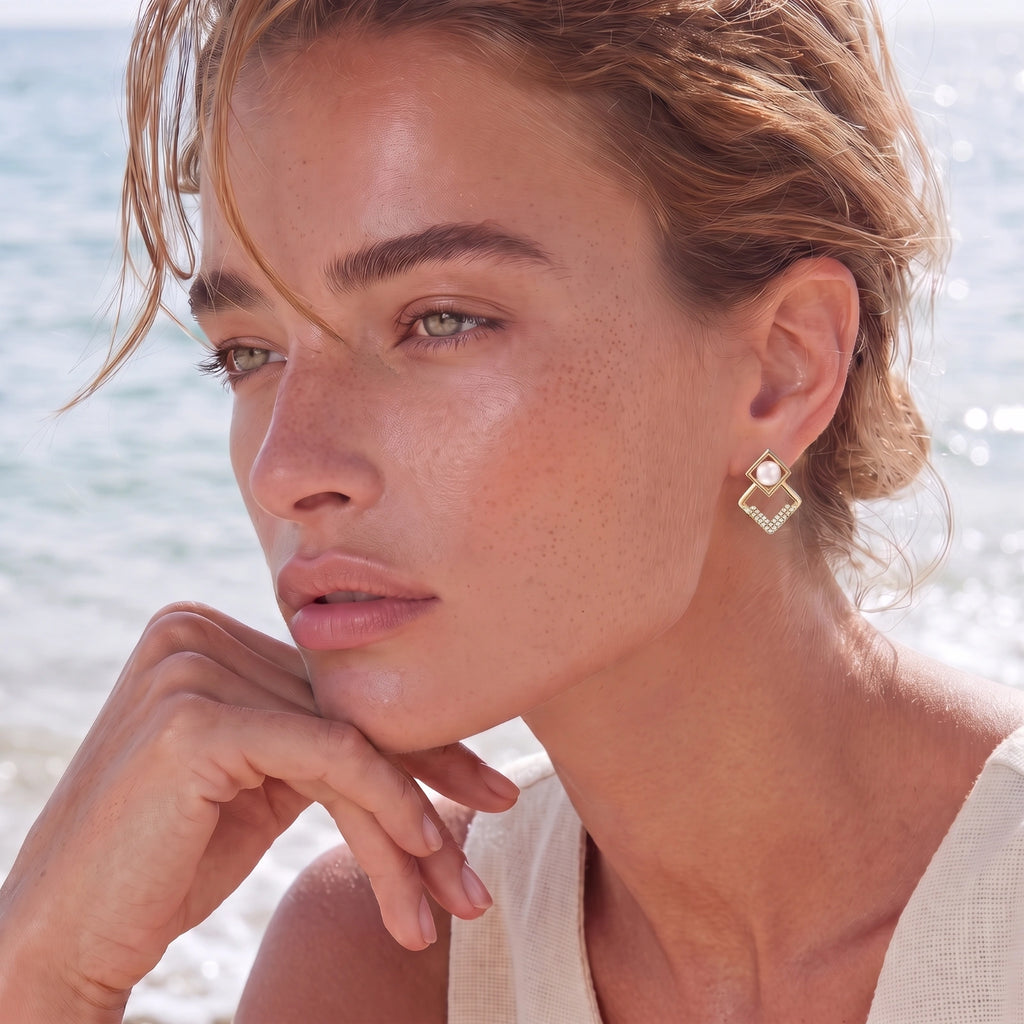 Aveline Pearl Earrings